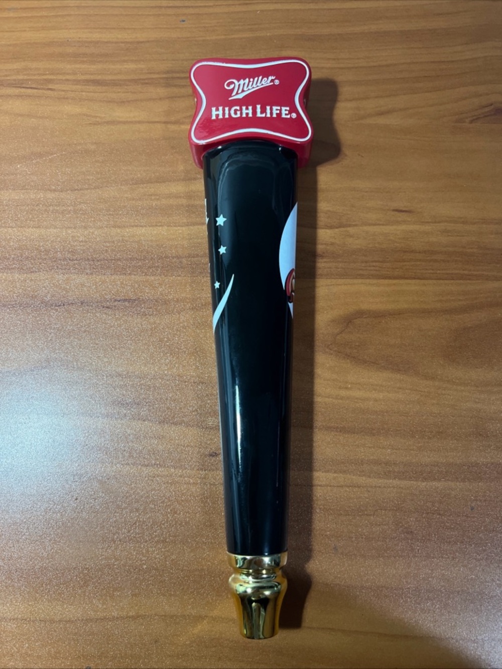 Miller High Life Girl in the Moon Beer Tap Handle | Draft Handle | Tap Marker - Picture 3 of 4